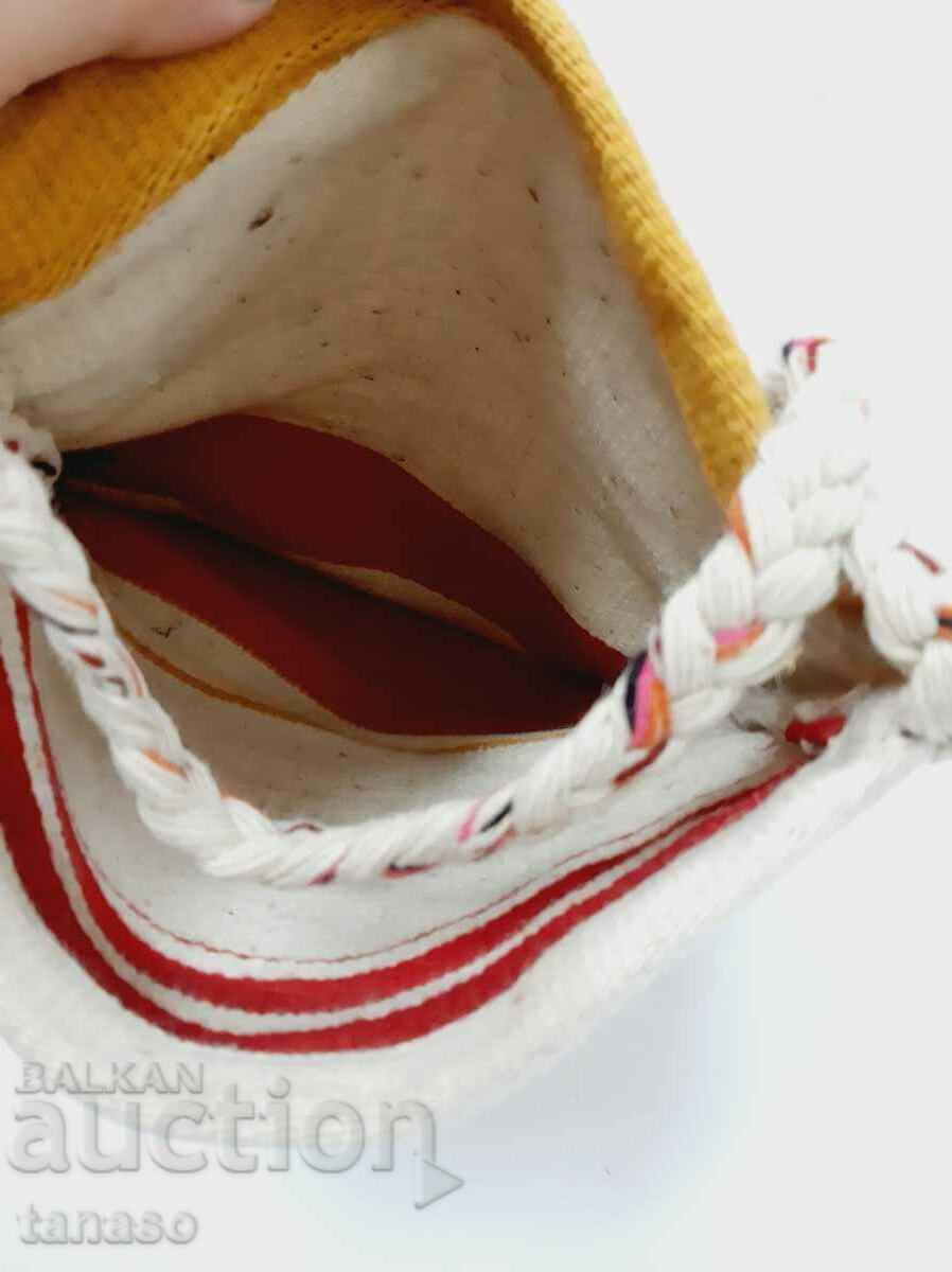 Auction  Shepherd's bag, wool woven(16.4)