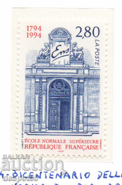 1994. Franţa. Universitatea Ecole Normale Superieur.
