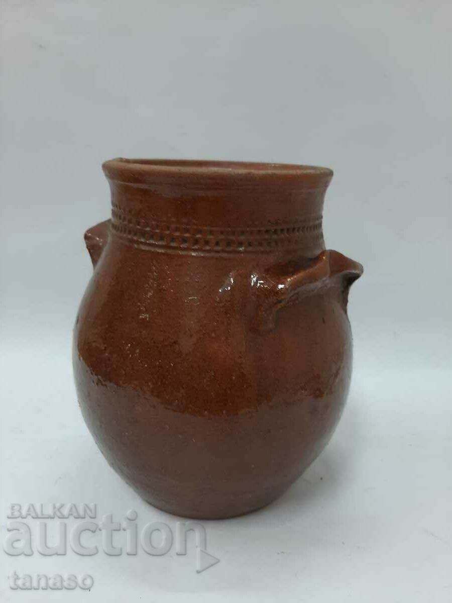 Delivery of Old large ceramic flower pot, cachepot, pot (7.1)