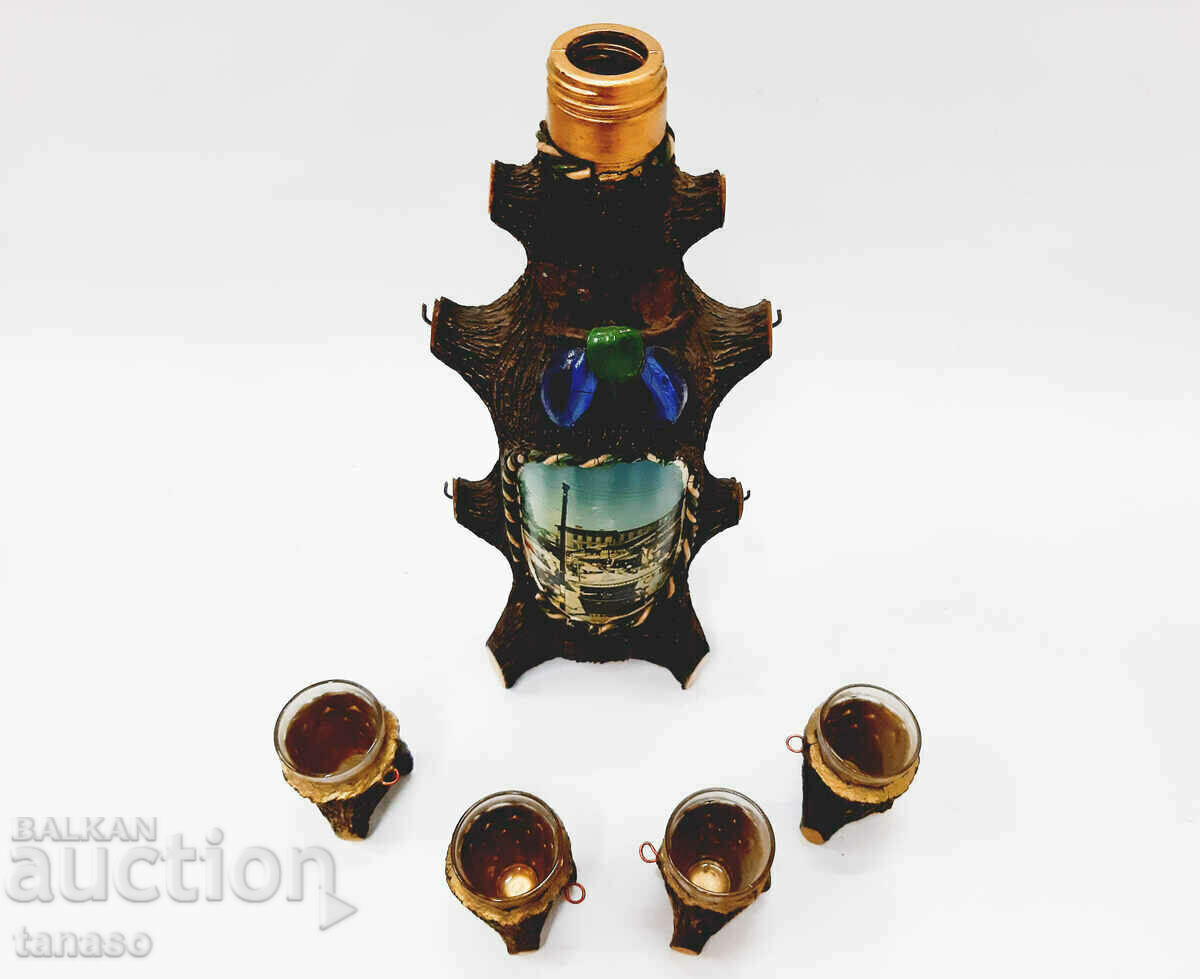 Old set - brandy service from Yugoslavia, Sarajevo(7.2) - 6 Old set - brandy service from Yugoslavia, Sarajevo(7.2) - 6