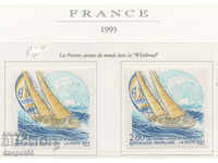1993. Франция. Световна яхтена надпревара.