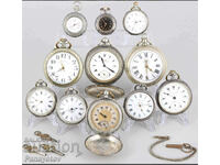 LOT SILVER POCKET WATCHES RARE PERFECT TURKISH ENGLISH