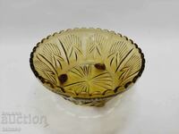 Fructeier vechi din sticlă, sticlă colorată(7.2)