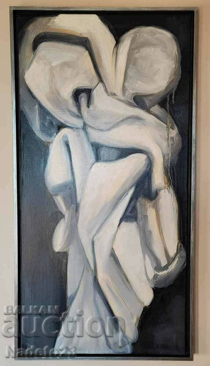 Georgi Takev - OT.1284 - 50x100, oil on canvas