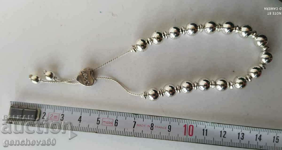 Beautiful silver fashion women's bracelet LOVE - 5