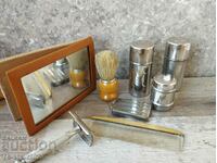 Old shaving set - for the road