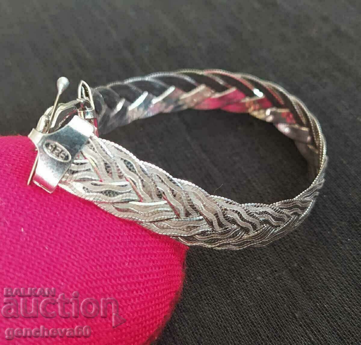 Elegant Silver Fashion Bracelet ITALY