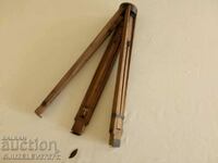 collectible old wooden tripod stand
