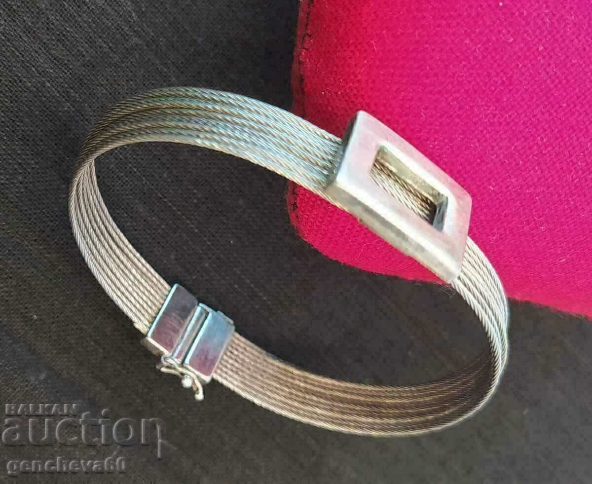 Rare Vintage Silver Bracelet Markings with price 120.00 BGN | € 61.36 Rare Vintage Silver Bracelet Markings with price 120.00 BGN | € 61.36