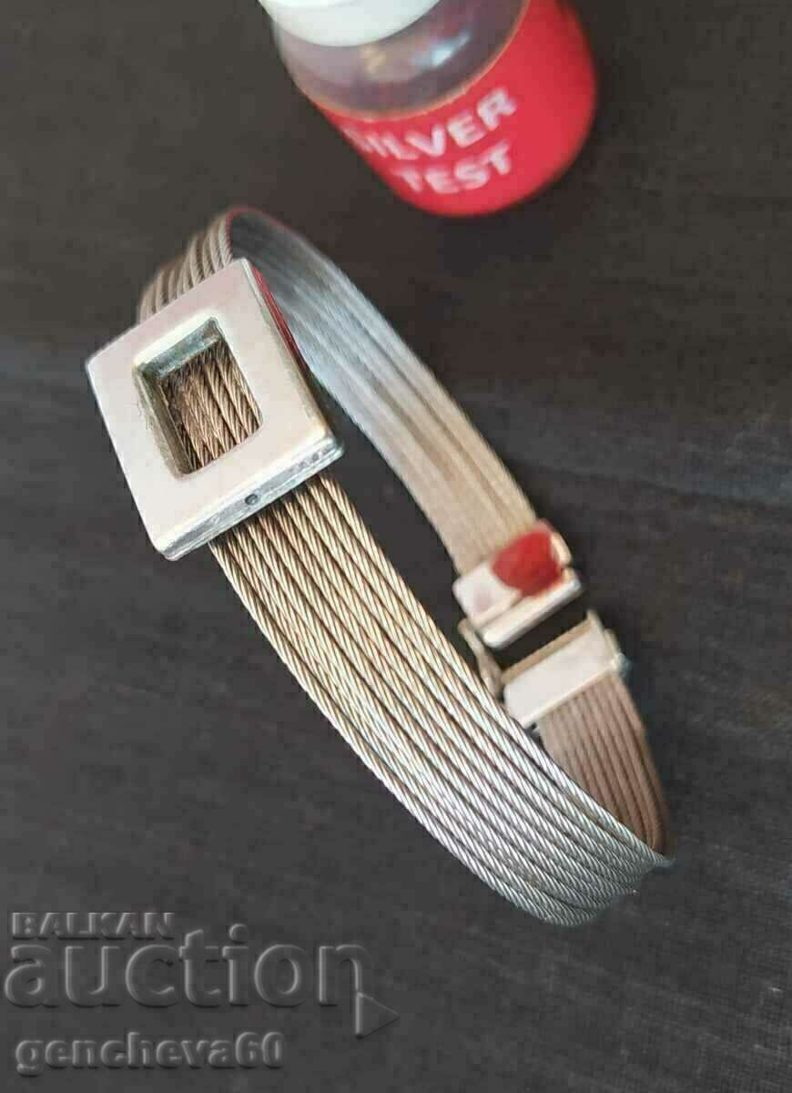 Delivery of Rare Vintage Silver Bracelet Markings Delivery of Rare Vintage Silver Bracelet Markings