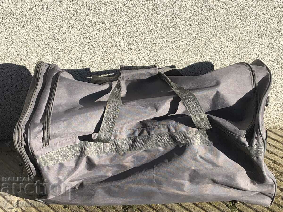 Auction  TRAVEL BAG, gray, used