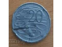 Australia 20 cents 1994