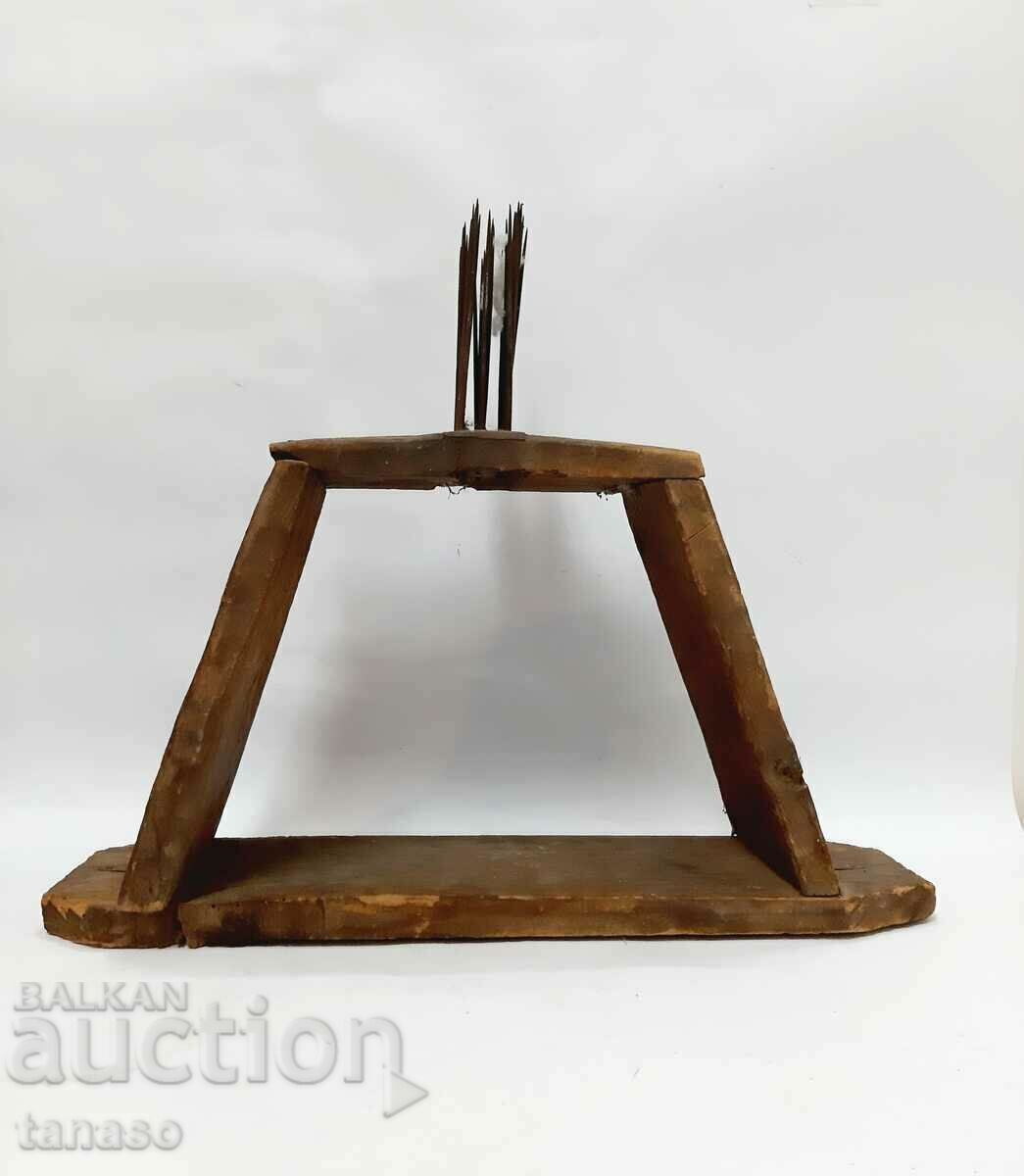 Old wooden household pick, darak(6.1) - 5