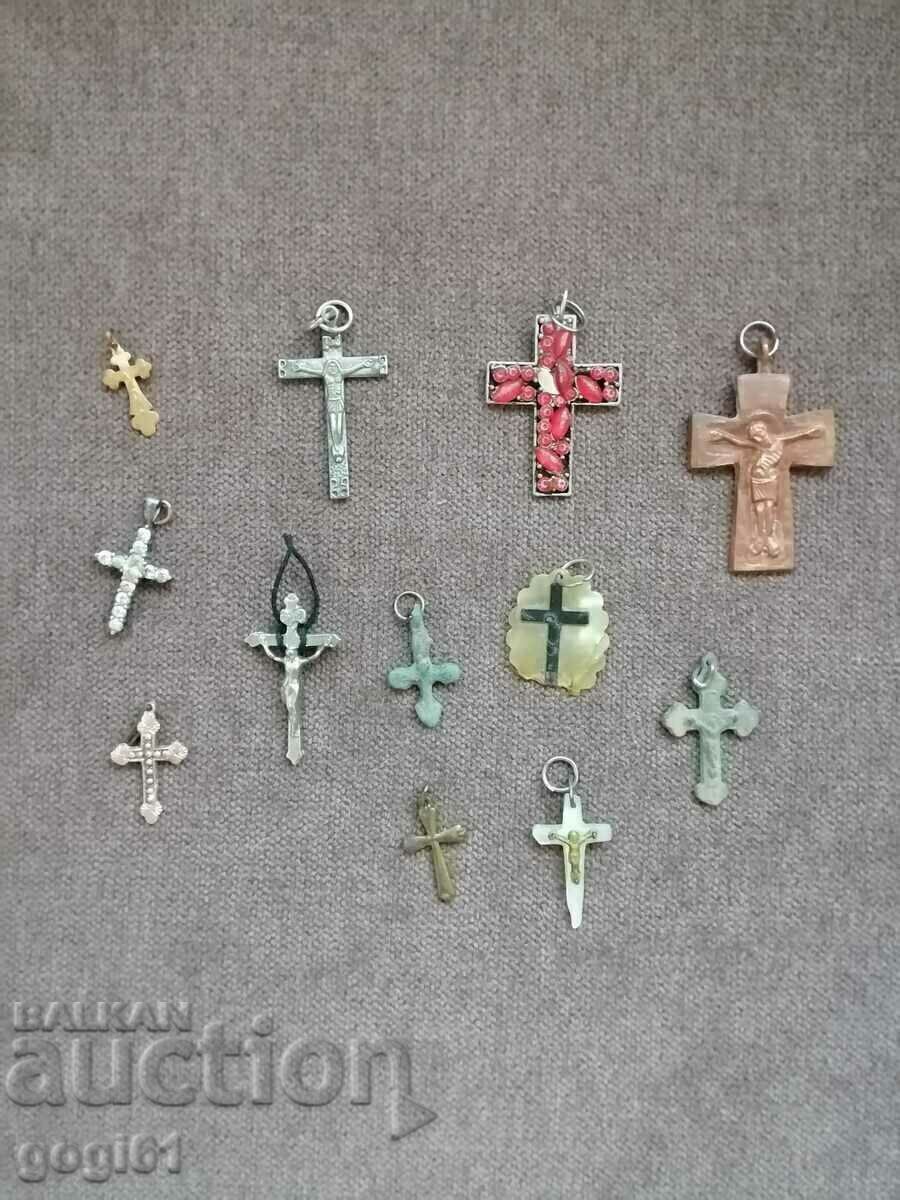 Old crosses