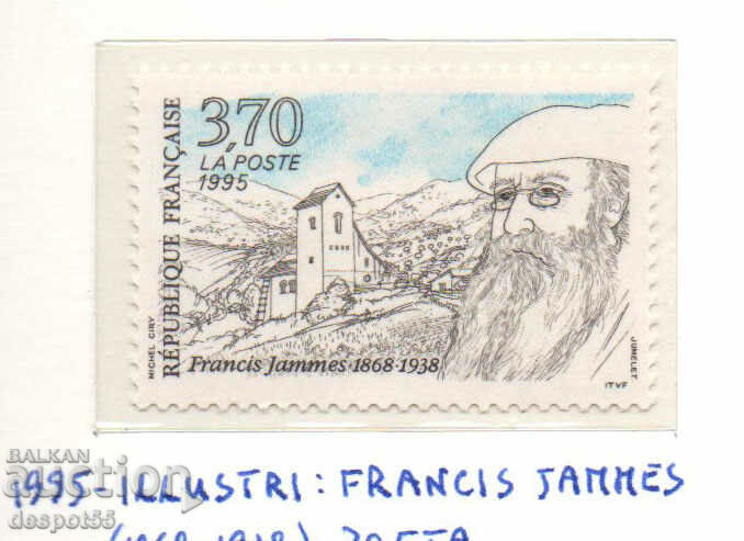 1995. France. Francis James - poet.