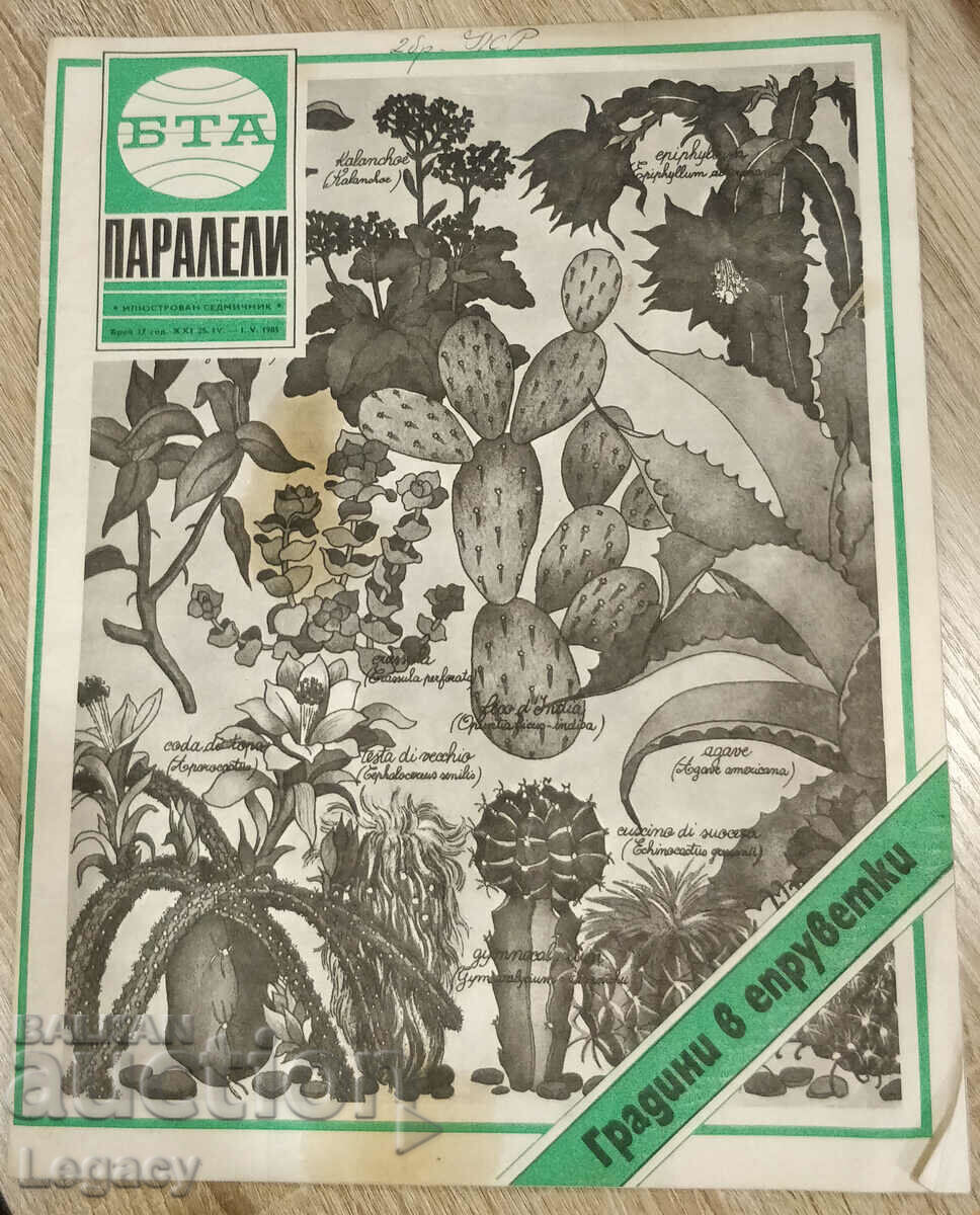 1985 BTA Parallels magazine, issue 17
