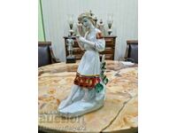 Perfect antique Ukrainian porcelain figure figurine