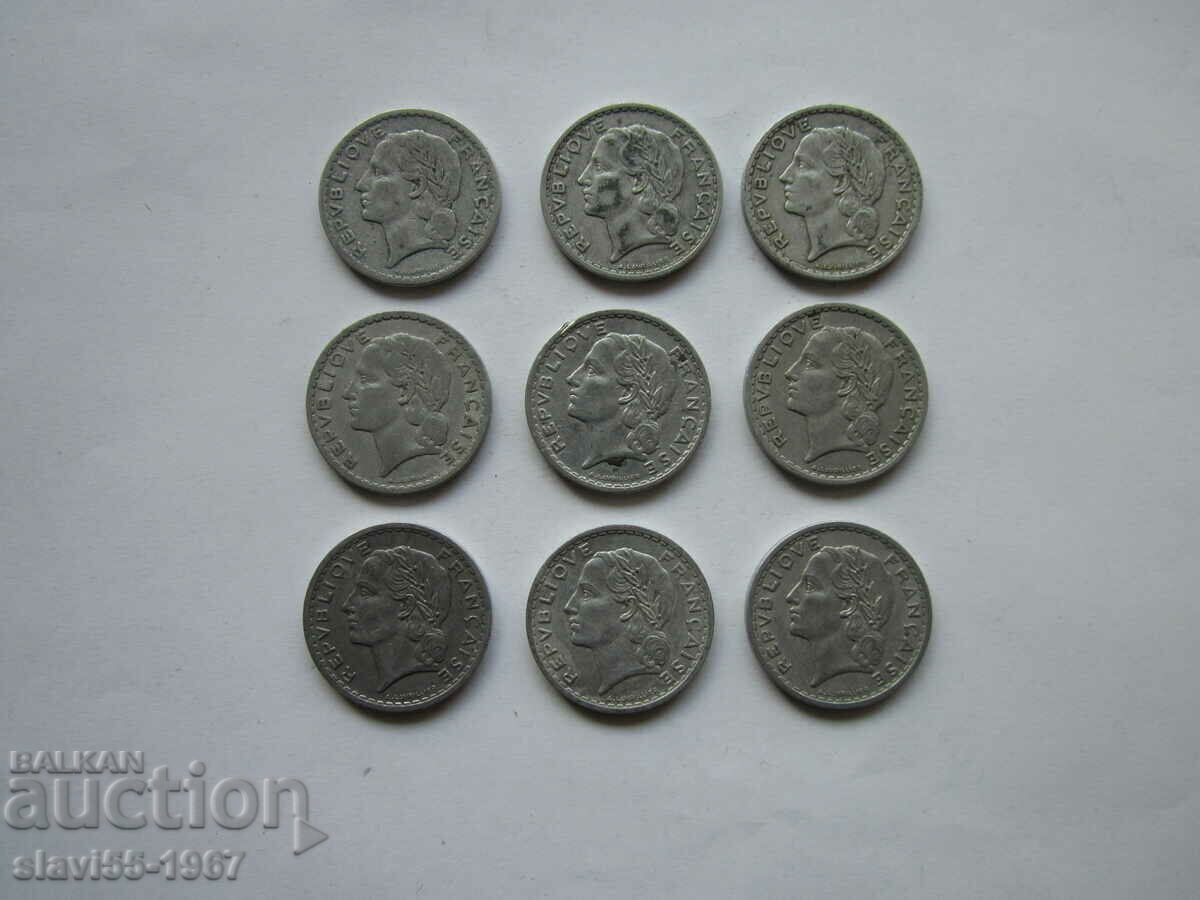 Delivery of LOT 5 FRANC FRANCE 1949 BZC !!! Delivery of LOT 5 FRANC FRANCE 1949 BZC !!!