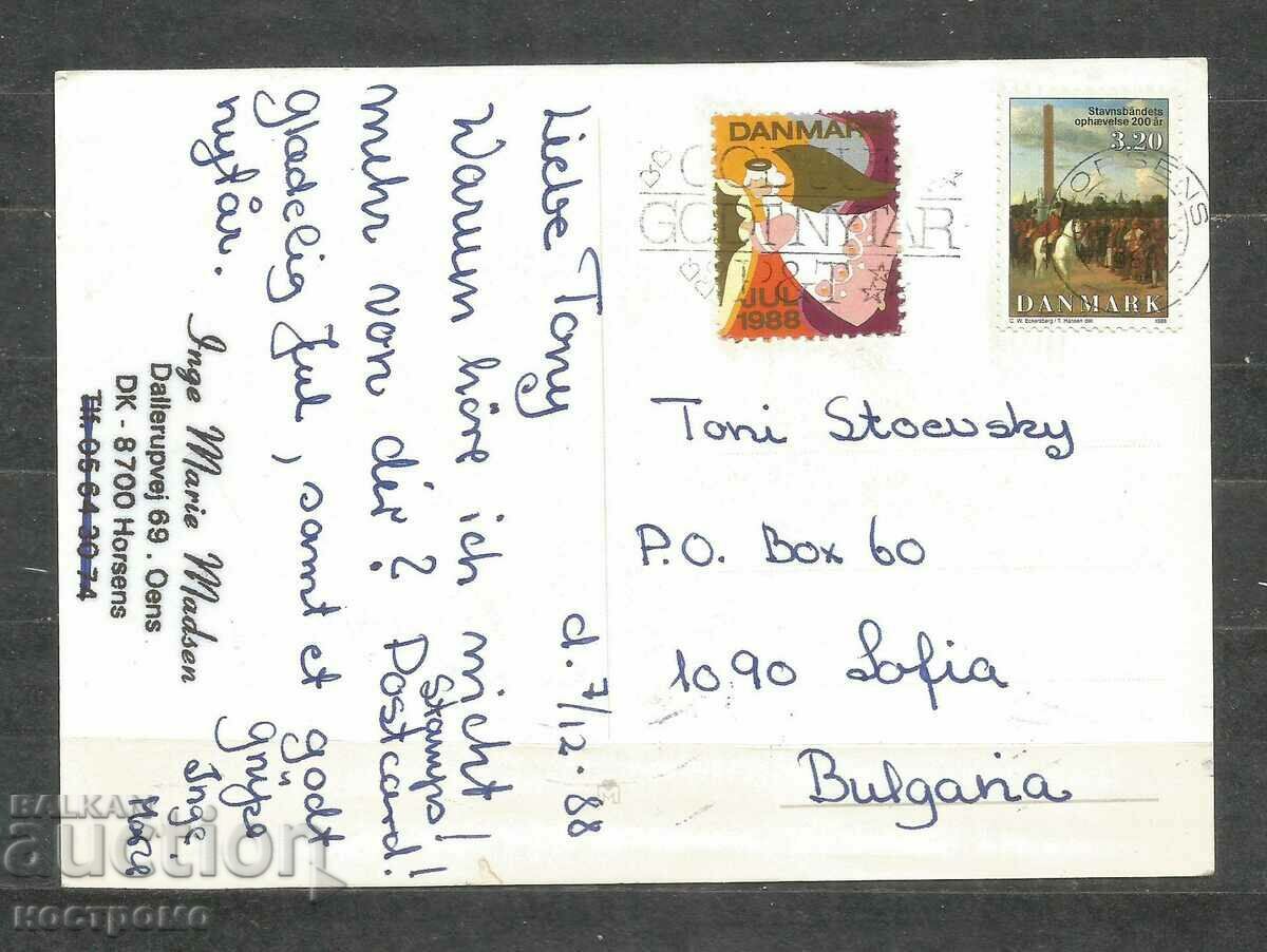 Happy New Year - Denmark traveled card - A 1922 with price 1.00 BGN | € 0.51 Happy New Year - Denmark traveled card - A 1922 with price 1.00 BGN | € 0.51