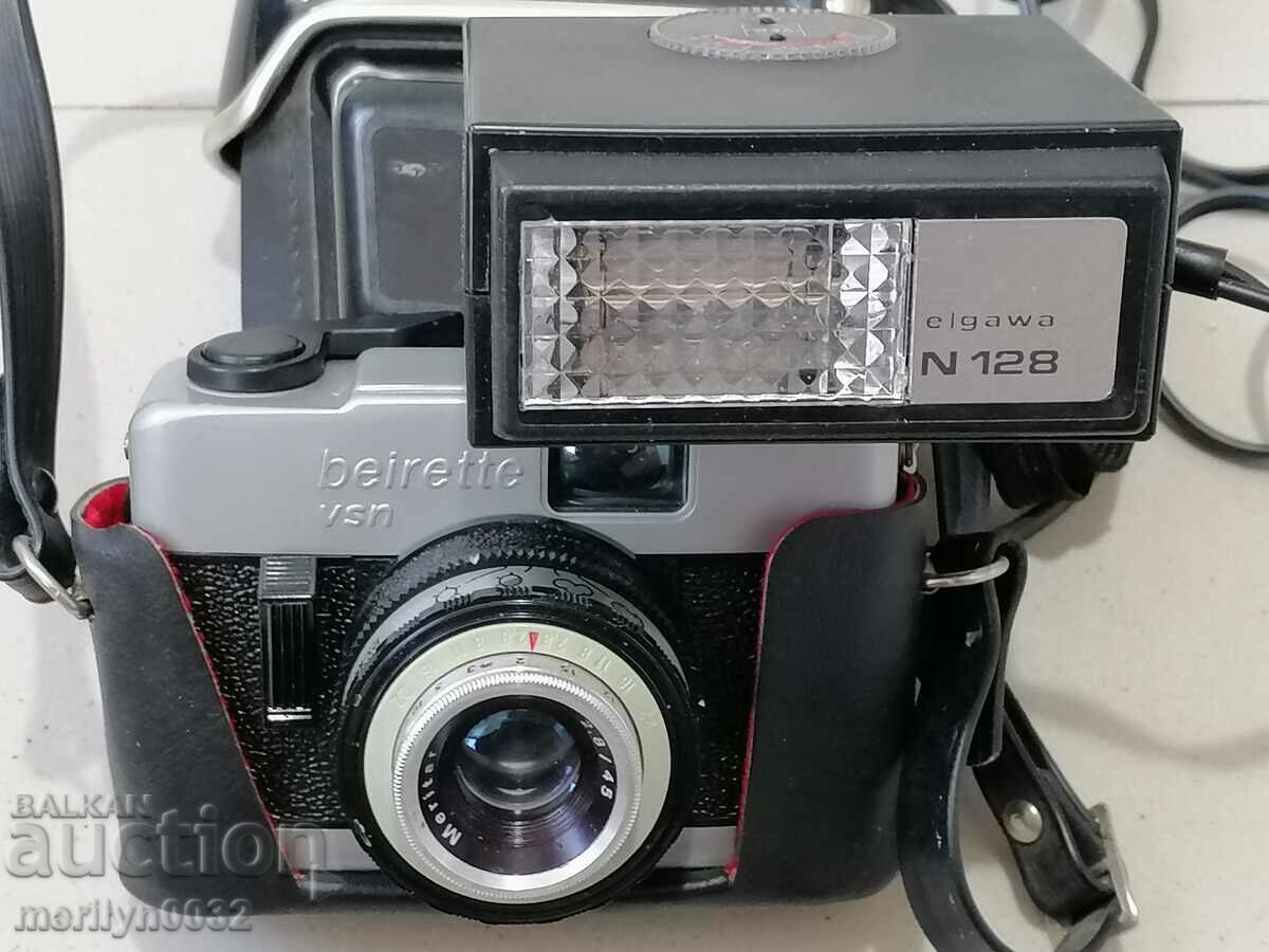 Camera with case Beirette with flash DDR photo with price 79.00 BGN | € 40.39 Camera with case Beirette with flash DDR photo with price 79.00 BGN | € 40.39