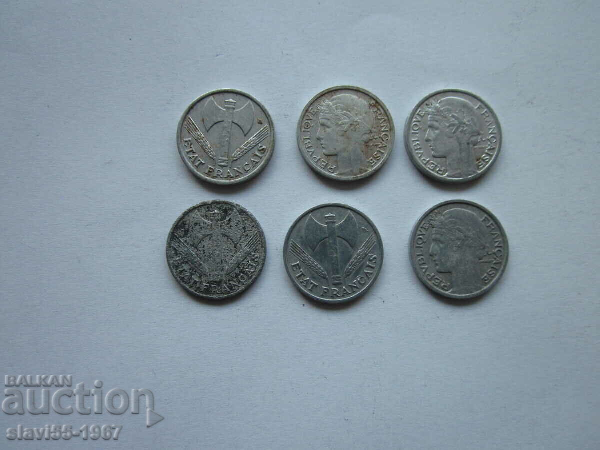 Доставка на ЛОТ 50 CENTIMES ФРАНЦИЯ 1941/45г. БЗЦ !!! Доставка на ЛОТ 50 CENTIMES ФРАНЦИЯ 1941/45г. БЗЦ !!!