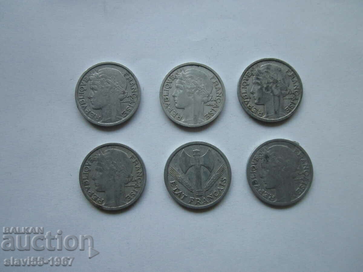 Delivery of LOT 2 FRANC FRANCE 1941/50. BZC !!!