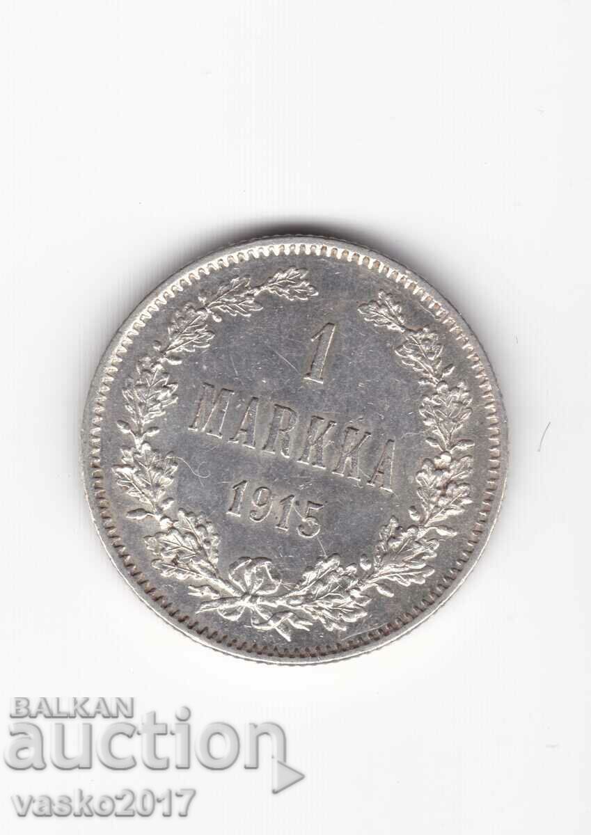 1 MARKKA - 1915 Russia for Finland 1 MARKKA - 1915 Russia for Finland