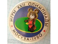 14269 Badge - Olympics Moscow 1980 - Misha