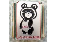 14277 Badge - Olympics Moscow 1980 - Misha