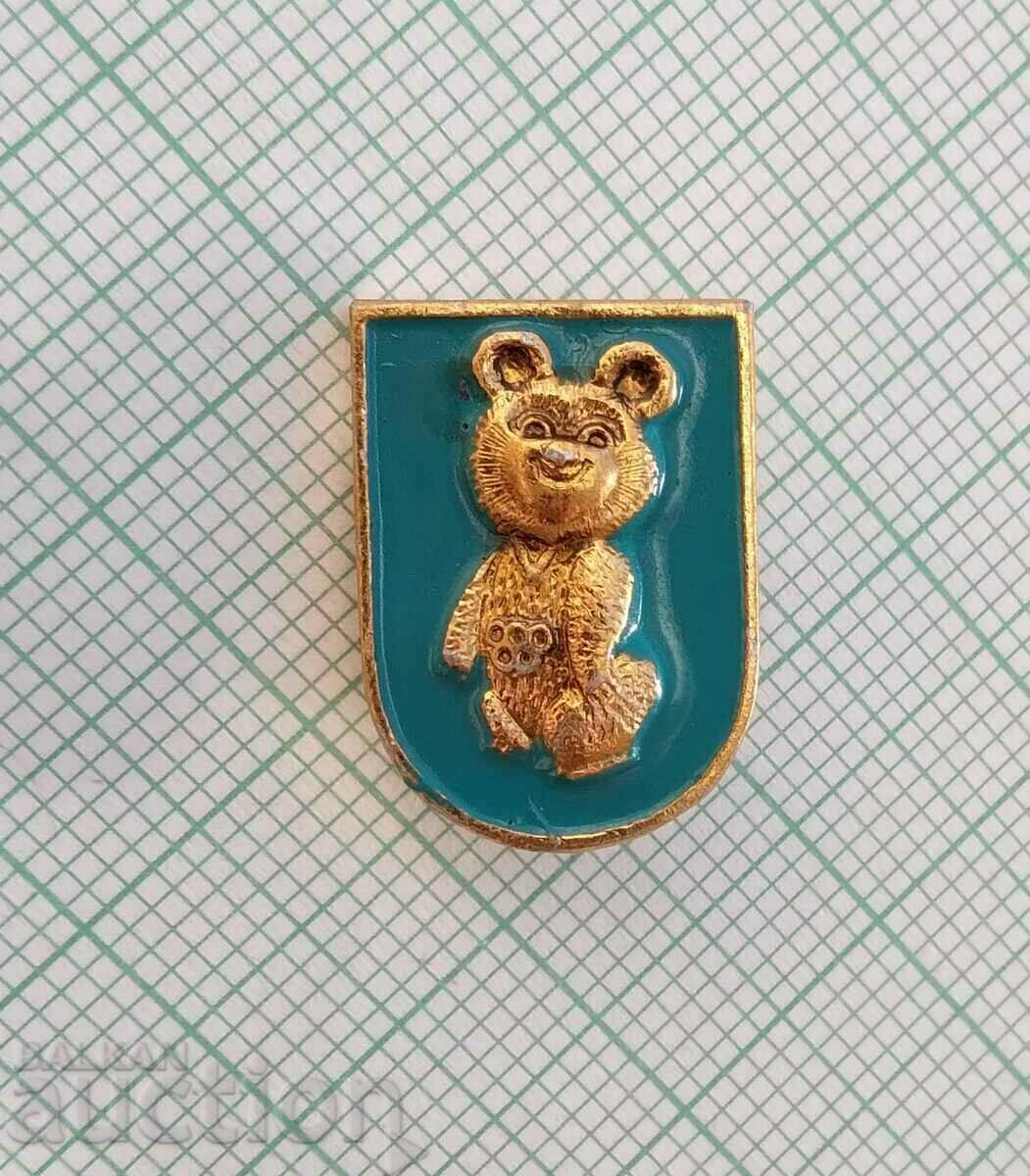 14288 Badge - Olympics Moscow 1980 - Misha with price 4.00 BGN | € 2.05 14288 Badge - Olympics Moscow 1980 - Misha with price 4.00 BGN | € 2.05