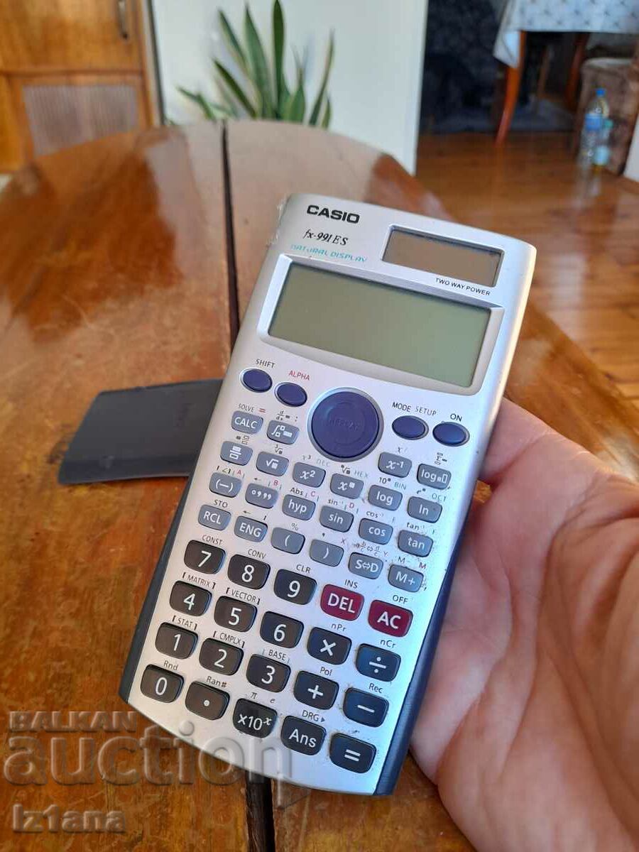 Licitație Vechiul calculator Casio FX991ES Licitație Vechiul calculator Casio FX991ES