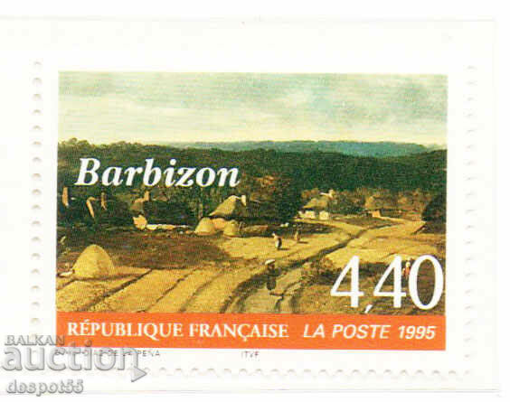 1995. France. 150 years of the Barbizon Art School.