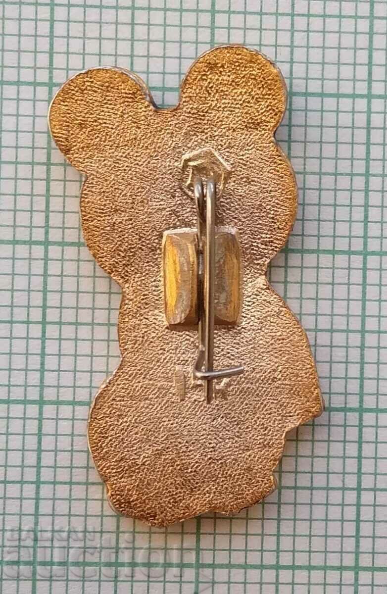 14298 Badge - Olympics Moscow 1980 - Misha - 29 mm - 5 14298 Badge - Olympics Moscow 1980 - Misha - 29 mm - 5