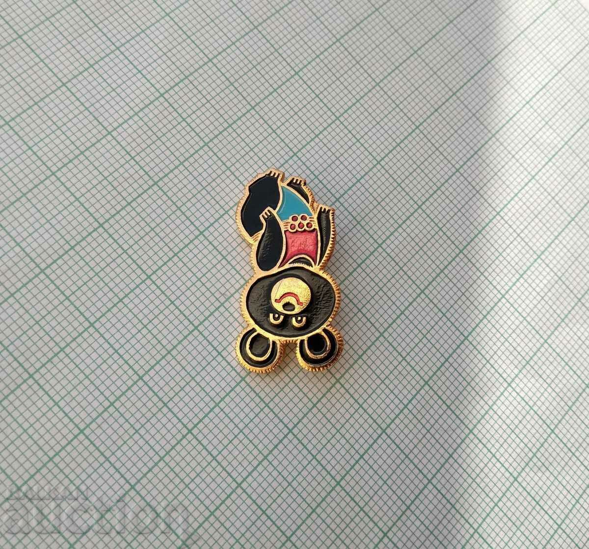 Auction 14305 Badge - Olympics Moscow 1980 - Misha - 30 mm Auction 14305 Badge - Olympics Moscow 1980 - Misha - 30 mm