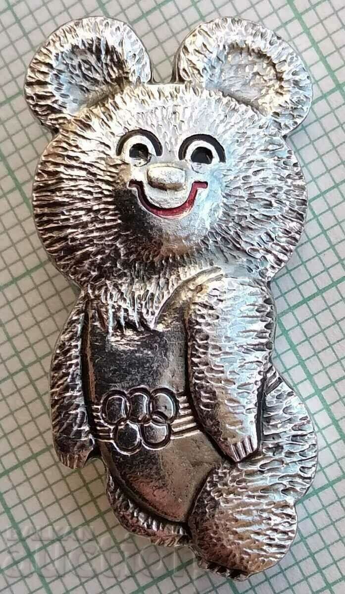 14314 Badge - Olympics Moscow 1980 - Misha - 32 mm with price 4.00 BGN | € 2.05 14314 Badge - Olympics Moscow 1980 - Misha - 32 mm with price 4.00 BGN | € 2.05