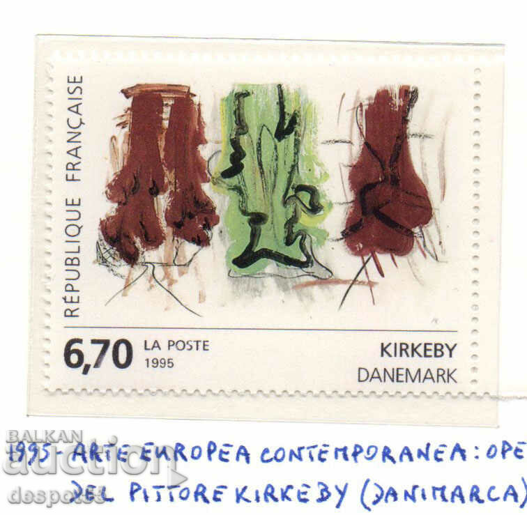 1995. Franţa. Per Kirkeby - artist danez.