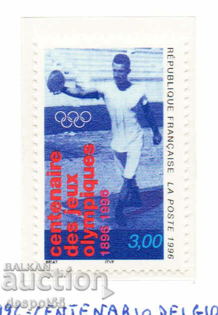 1996. Franţa. Jocurile Olimpice de 100 de ani