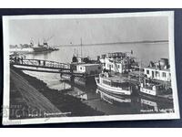 4041 Bulgaria Ruse harbor and ships 1950s