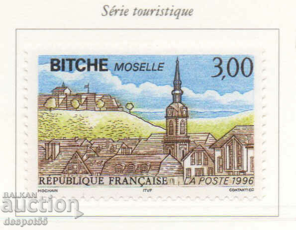 1996. France. Tourism.