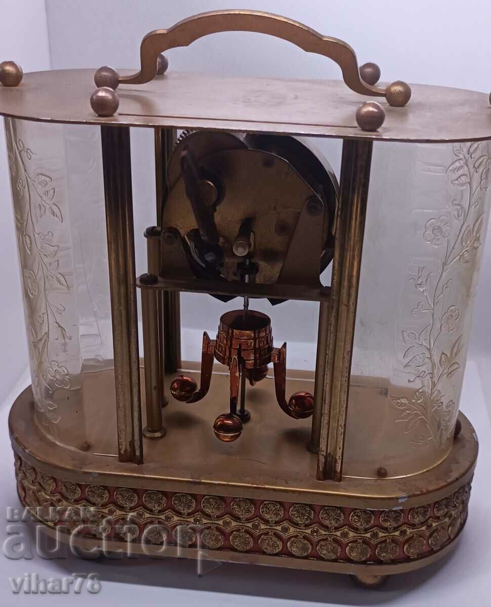Παλιό μουσικό επιτραπέζιο ρολόι - 5