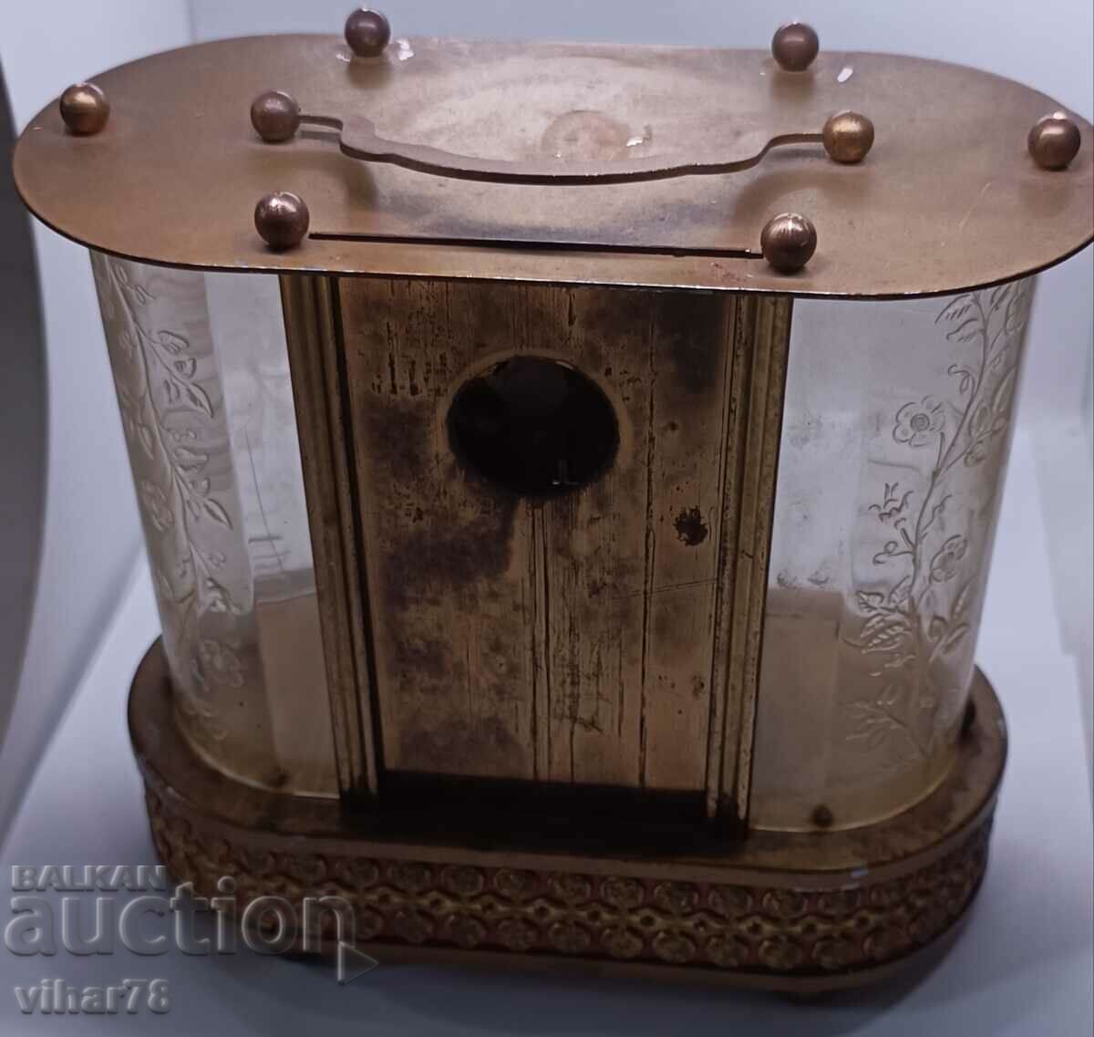 Παλιό μουσικό επιτραπέζιο ρολόι - 6