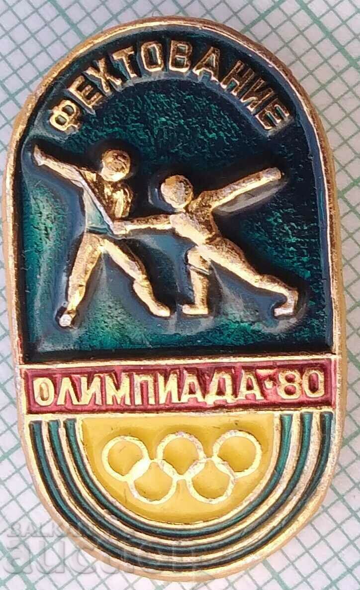 14329 Badge - Olympics Moscow 1980
