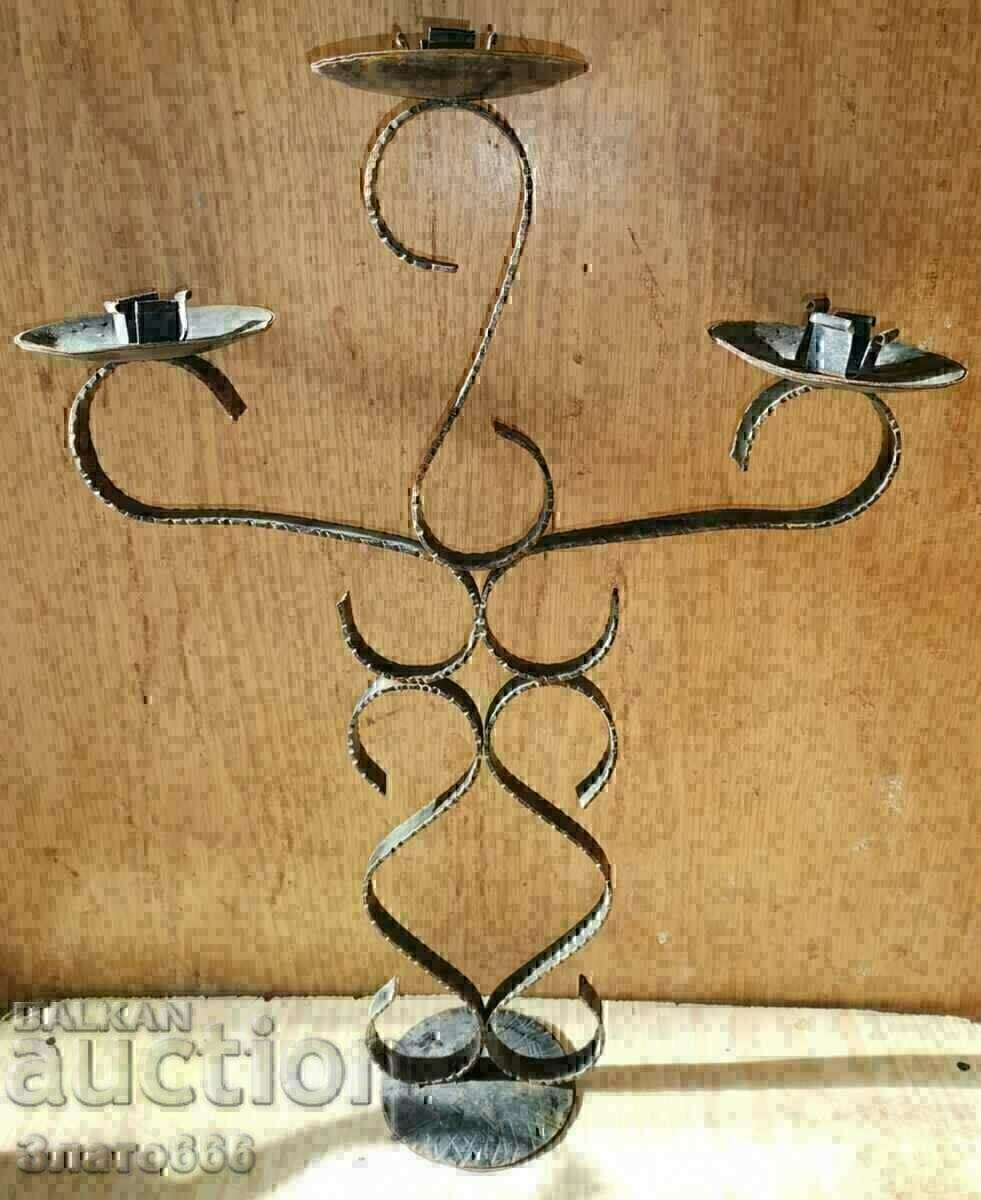 Old forged candle holder with price 20.00 BGN | € 10.23 Old forged candle holder with price 20.00 BGN | € 10.23