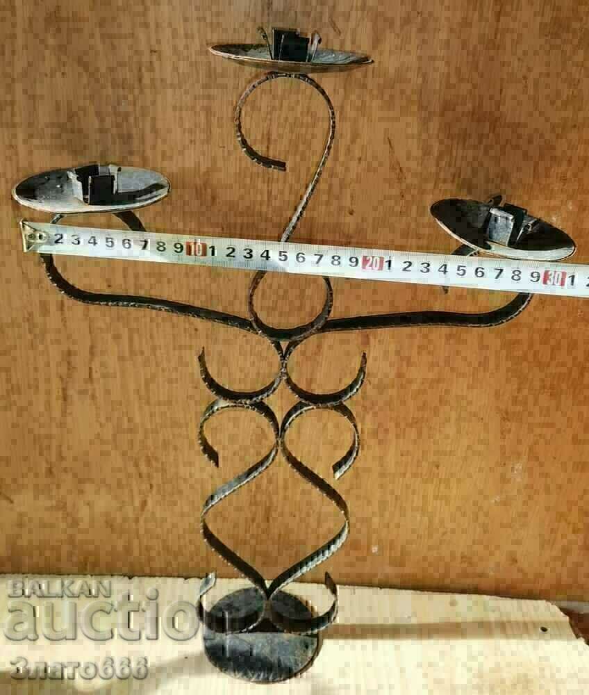 Delivery of Old forged candle holder Delivery of Old forged candle holder