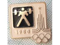 14377 Badge - Olympics Moscow 1980