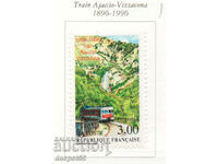 1996. Franţa. 100 de ani de linia ferată Ajaccio-Visavona