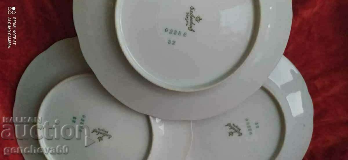Eschendach Porcelain Plates - 5 Eschendach Porcelain Plates - 5