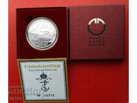 Австрия-20 евро 2004-сребърна и рядка-тираж 50 000 бр-ЛИПСВА