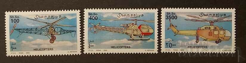 Somalia 2000 Airplanes/Helicopters/Helicopters 13,25 € MNH