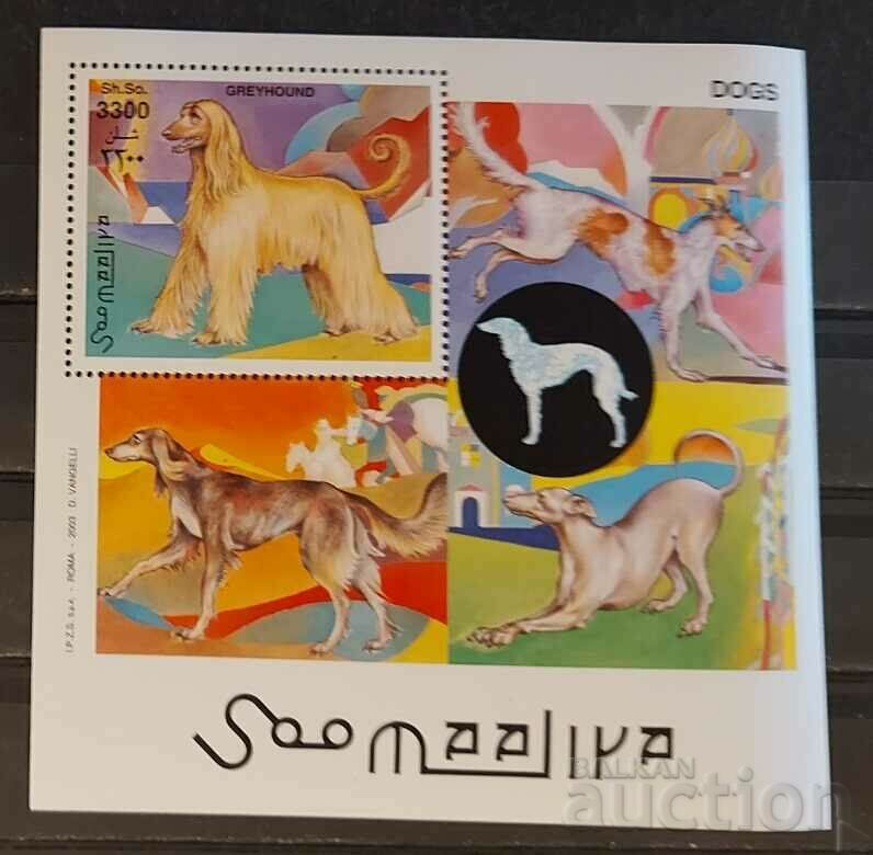 Somalia 2003 Fauna/Dogs Block MNH